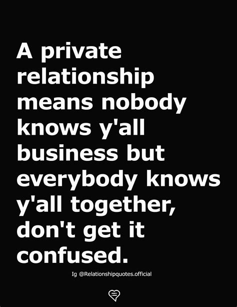 private relationship memes